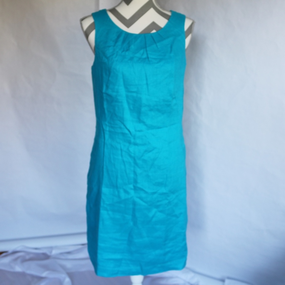 Saint Tropez West Sleeveless Linen Shift
